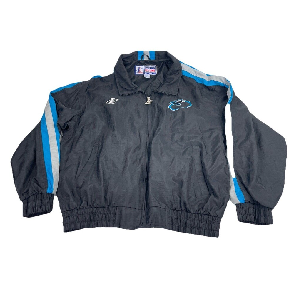 Vintage 90s Jacksonville Jaguars Logo Athletic Pro Line Windbreaker Size mens XL